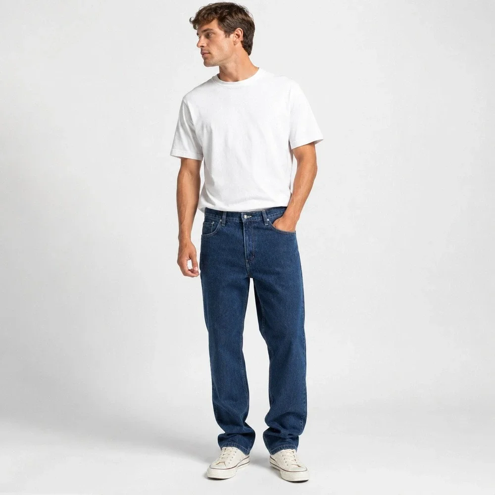 Billabong Vagabond Jeans Mens 34 X 30 Relaxed Straight Skater Y2K Grunge Casual